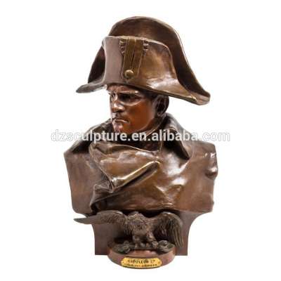 custom made bronze bust napoleon statue for hot sale